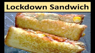 Lockdown Veg mayonnaise sandwich/how to make eggless mayonnaise at home/tasty breakfast recipe