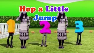Hop a Little Jump a Little English Nursery Rhyme  For Kids Collection