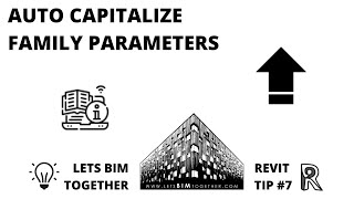 Revit Tip #7: Auto-Capitalize Family Parameters using Dynamo