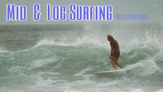 【サーフィン・ロングボード・ミッドレングス・surf movie】　longboard midlength surfing.