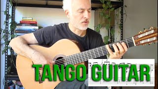 Tango by Jose Ferrer Guitar Tutorial (Intermediate Spanish Guitar Tango)