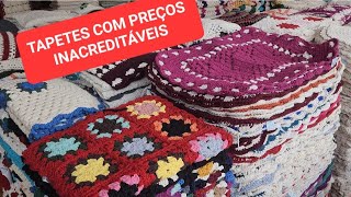 VEJA OS PREÇOS DOS TAPETES DE CROCHÊ NO BARBANTE!!!