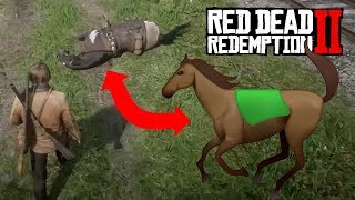 Red Dead Redemption 2 how to revive your horse