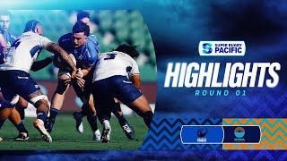 HIGHLIGHTS | FORCE v MOANA PASIFIKA | Super Rugby Pacific 2025 | Round 1