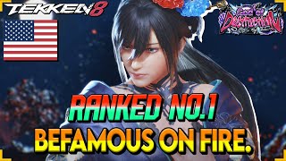 Befamous’ JUN is on FIRE! No.1 Ranked Player DOMINATES in Tekken 8