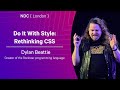 Do It With Style: Rethinking CSS - Dylan Beattie - NDC London 2026