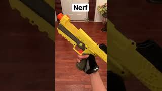 Nerf vs Airsoft #shortvideo