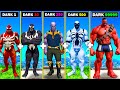 DARK 1 CARNAGE VENOM THANOS ANTI VENOM into DARK 999999 RED HULK IN GTA 5