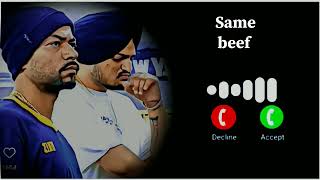 Same Beef - Sidhu Moose Wala Ft. Bohemia | Ringtone status | New Punjabi song ringtone | Callertone