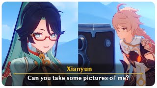 Xianyun Visits Mondstadt for Vacation (Cutscene) Anecdote Interaction | Genshin Impact 5.4