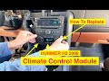 How To Replace HUMMER H2 Climate Control Module | HUMMER H2 2008