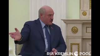 Лукашенко розповідає фейк, що Україна збиралась атакувати Білорусь