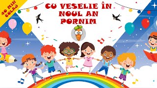 Cu Veselie In Noul An Pornim - 40 Minute Colaj De Cantece Vesele Pentru Copii