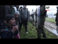 Stranded migrants at Greece-Macedonia border