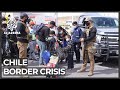 Chile border crisis: Venezuelan migrants crowd small Andean town