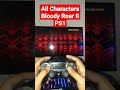 Unlock All Characters BLOODY ROAR II