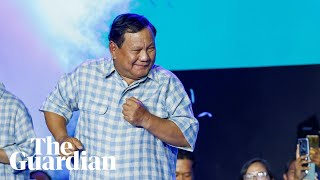 Controversial former general Prabowo Subianto claims victory in Indonesia election