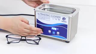 Household Digital Ultrasonic Cleaner for Watches Alibaba Testing Show