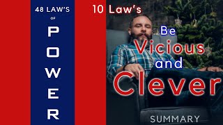 Be Vicious and Clever | 48 law of Power | Best law to make you Successful | VizenBook