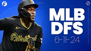 MLB DFS Picks & Strategy for DraftKings & FanDuel (6/11/24)