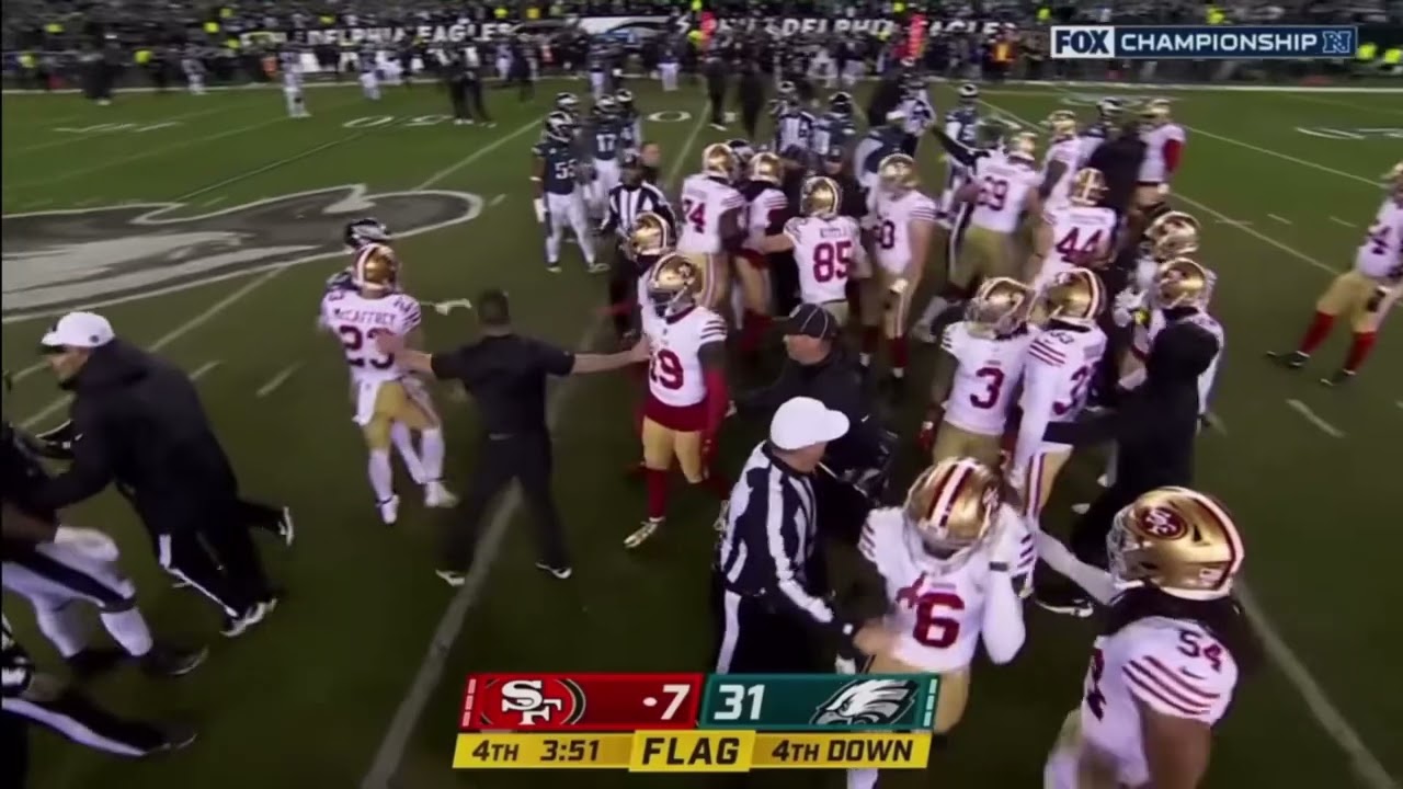 Trent Williams And K’Von Wallace Get Ejected After Fight - YouTube