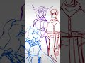 Mutual Hatred - DND Animatic #shorts