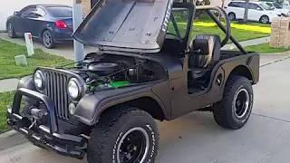 1970 Jeep CJ5 with Chevy 2x4 V8 swap / Мой бывший Джип