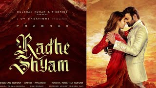 Prabhas 20 Movie | Radhe Shyam First look | Prabhas | Pooja Hegde | Radha Krishna Kumar |UV Creation
