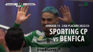 FUTSAL | Sporting CP - Benfica (Jornada 13 - Liga Placard Portugal 2022/23)