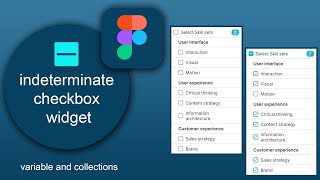 interactive indeterminate checkbox | dynamic indeterminate checkbox in figma using local variables
