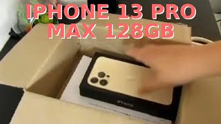 IPHONE 13 PRO MAX 128GB GOLD | UNBOXING \u0026 SET-UP