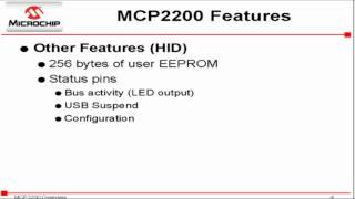 Microchip Technology: MCP2200 Demonstration