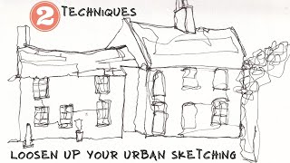 My Favourite Line Work Techniques for Loose Urban Sketching
