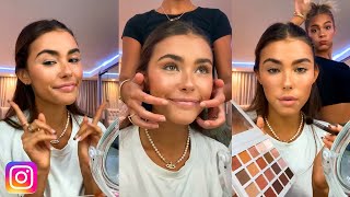 Madison Beer with Banana - Live | Makeup Routine | September 24, 2020