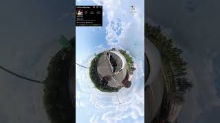 ನಾನು ಊರಿಗೆ  ಹೋದಾಗ   insta 360 ಕ್ಯಾಮರಾ ದಲಿ    video ಶೂಟ್   ಮಾಡಿದು #insta360 #vr #360camera