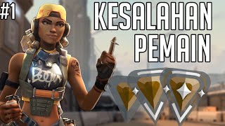 KESALAHAN Pemain BRONZE (Dan Cara Lawannya) - VALORANT From Zero #1