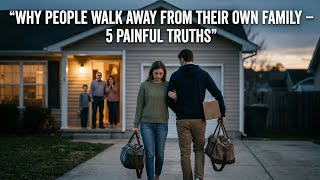 “BLOOD IS NOT ALWAYS LOVE: 5 REASONS PEOPLE DISAPPEAR FROM FAMILY”