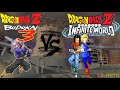 Trunks vs the Androids - DBZ Budokai 3/Infinite World comparison