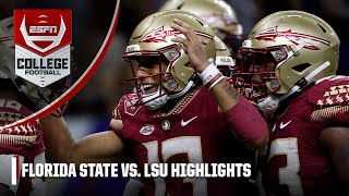 Florida State Seminoles vs. LSU Tigers | Full Game Highlights