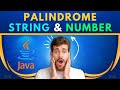 JAVA Tutorial || How to Write Palindrome Program in Java