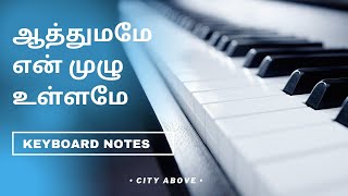 ஆத்துமமே என் முழு உள்ளமே | Aathumame En Muzhu - Easy Keyboard tutorial | City above