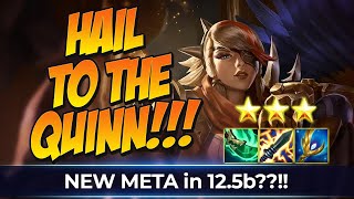 TFT - HAIL TO THE QUINN!! NEW META IN PATCH 12.5b?? Teamfight Tactics Indonesia #shorts