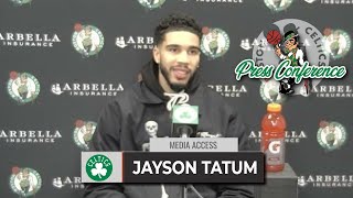 Jayson Tatum says Shooting Struggles Were a Blessing in Disguise | Celtics vs Kings