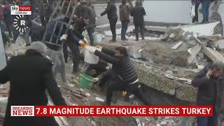 At least 3,000 dead after twin earthquakes near Turkey-Syrian border
