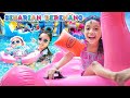 LEIKA SEHARIAN BERENANG DAN MAIN KE PANTAI 😍 KOMPILASI VLOG 1 JAM LEIKA LIBURAN