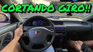 ACELERANDO UM HONDA CIVIC 1995!!