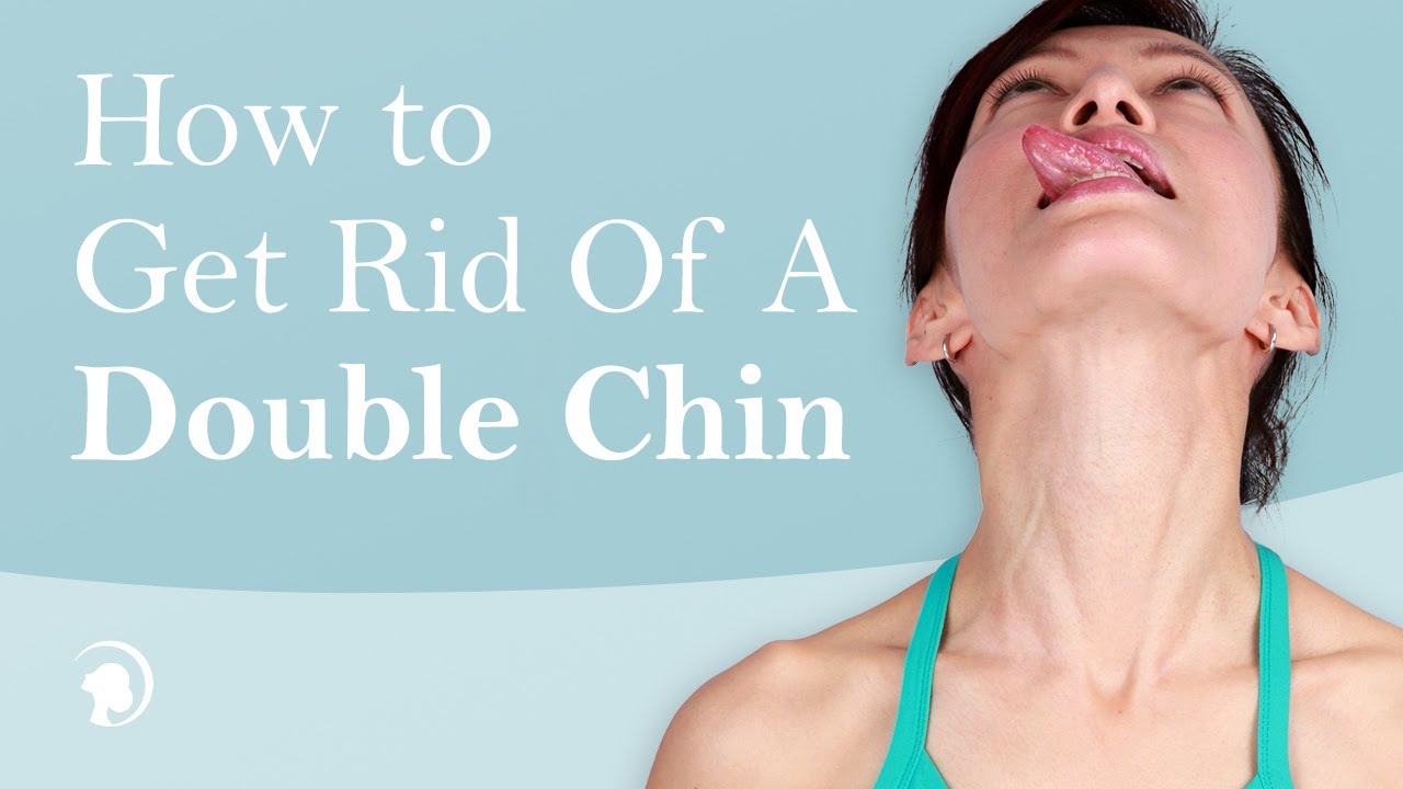 Get Rid Of A Double Chin With Face Yoga - YouTube