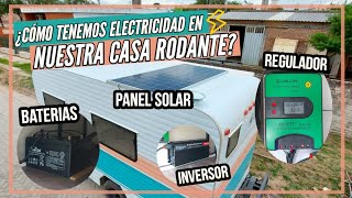 ☀️💡PANELES SOLARES Casa Rodante  [Argentina] Explicación completa