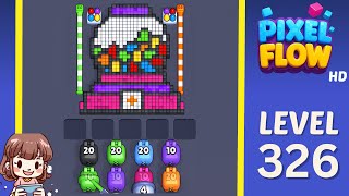 Pixel Flow Level 326 Solution Walkthrough