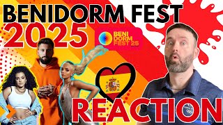 Benidorm Fest🇪🇸 2025 ALL 16 Songs REACTION | Spain🇪🇸 | Eurovision 2025